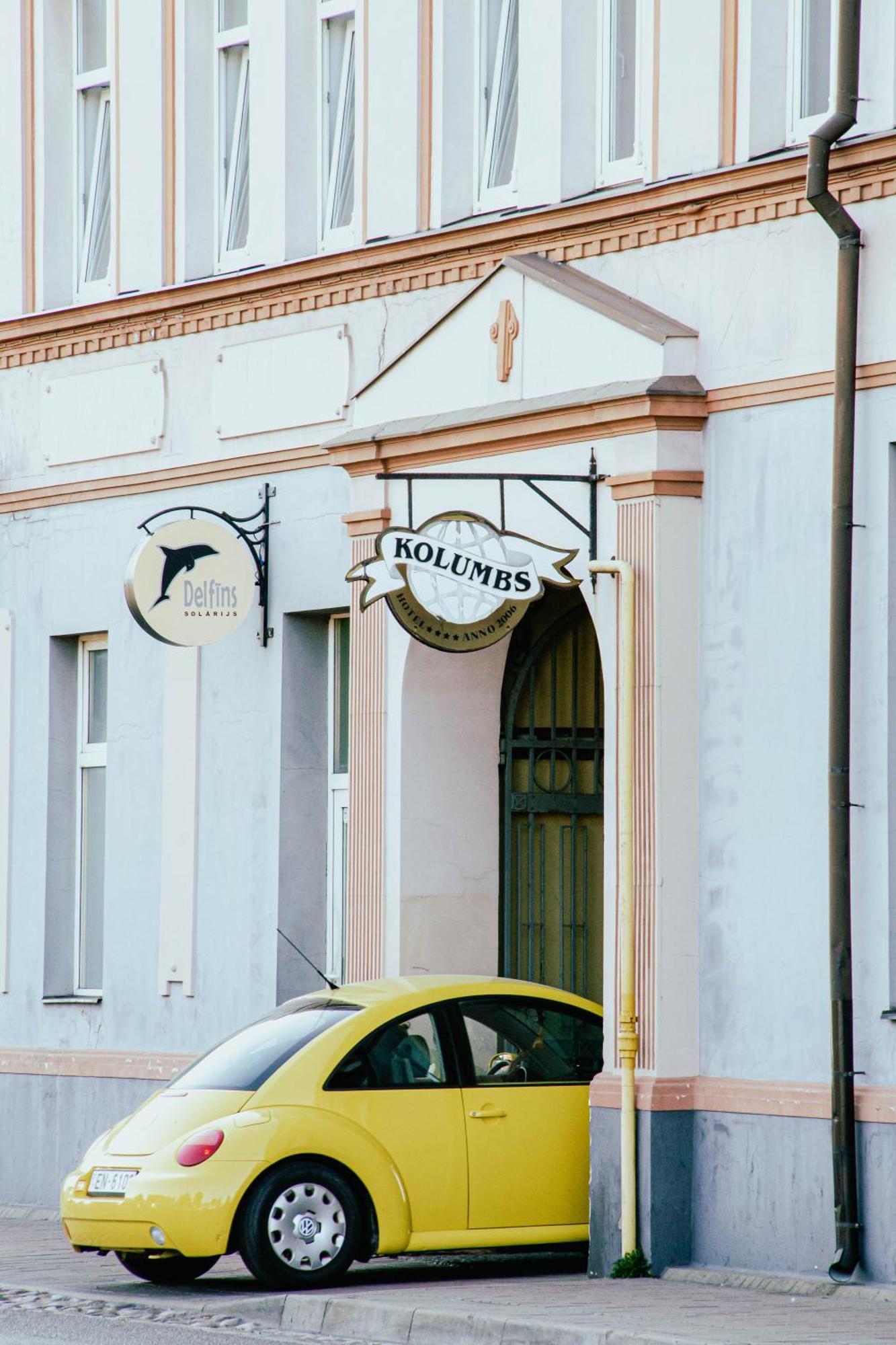Hotel Kolumbs Liepāja Esterno foto